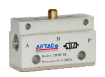 AIRTAC MANUAL VALVES, CM3 SERIES BASIC UNIT (PLUNGER)&lt;BR&gt;COMPACT 3 WAY 2 POSITION N.C, M5 PORTS